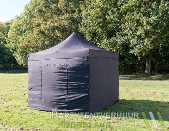 Easy up tent 3x3 meter voorkant huren - Partytentverhuur Roosendaal