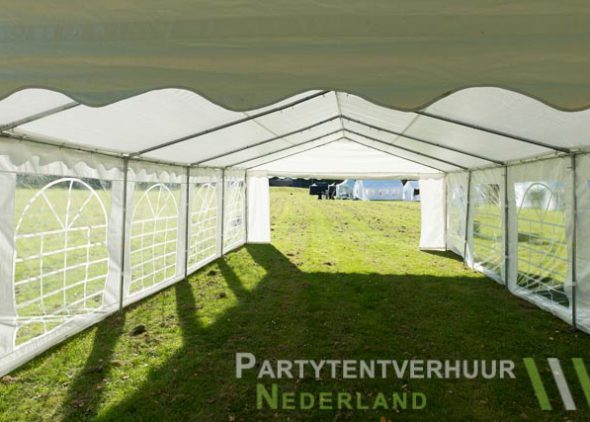 Partytent 5x10 meter binnenkant huren - Partytentverhuur Roosendaal